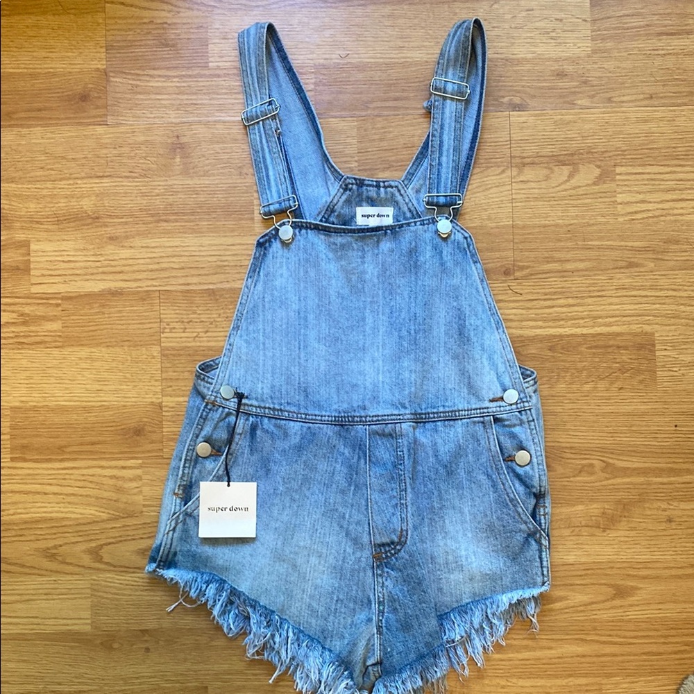 Superdown Denim Overalls